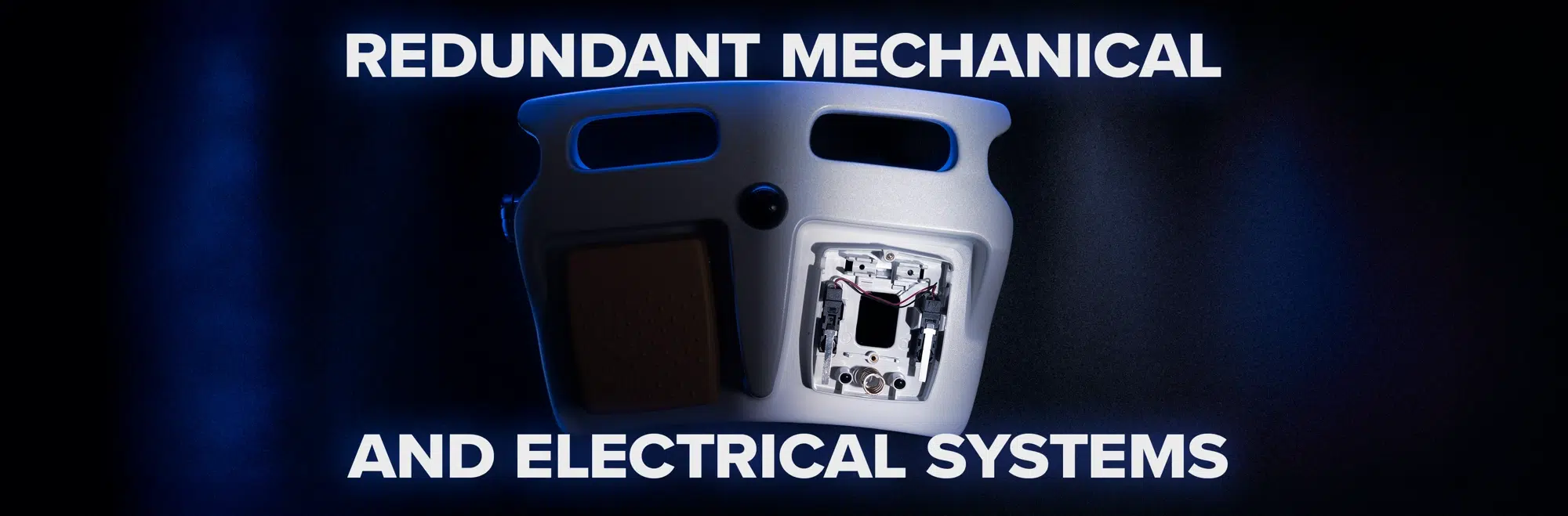 Redundant Mechanical and Electrical Systems in Medical Foot Controls 