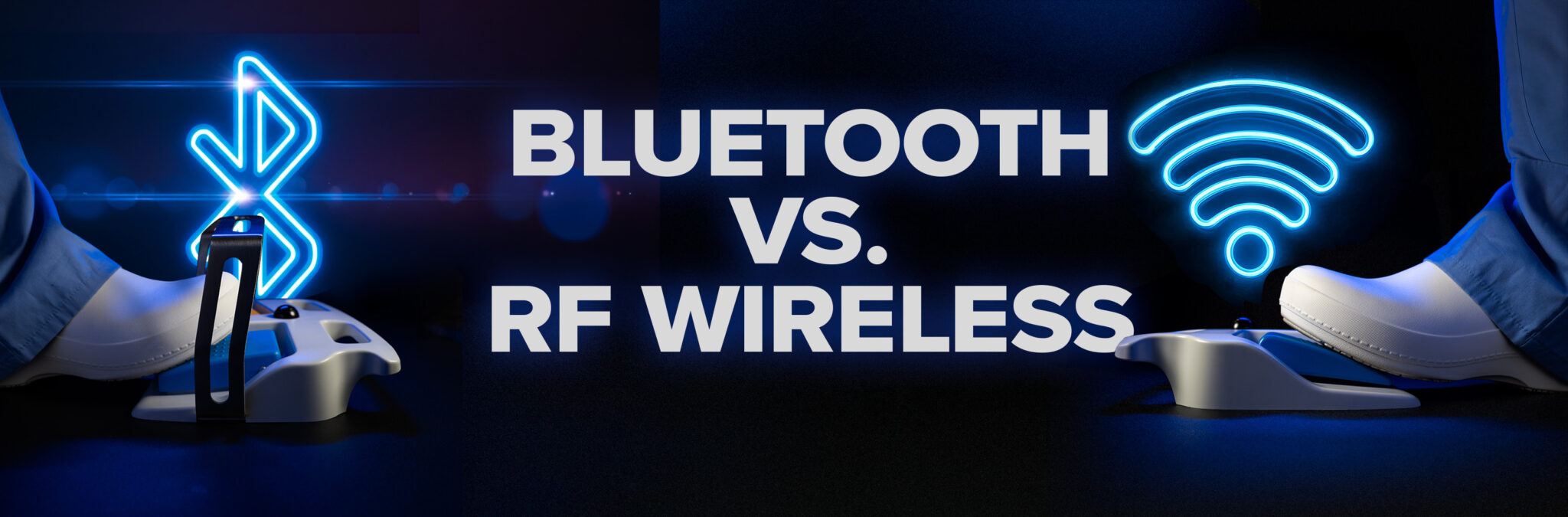 Bluetooth Low Energy vs RF: A Look at Wireless Foot Switch Communication 