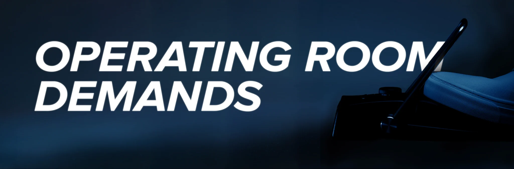  What the Operating Environment Demands 